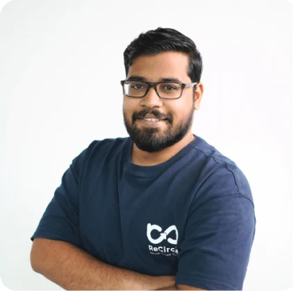 Portrait of a satisfied client